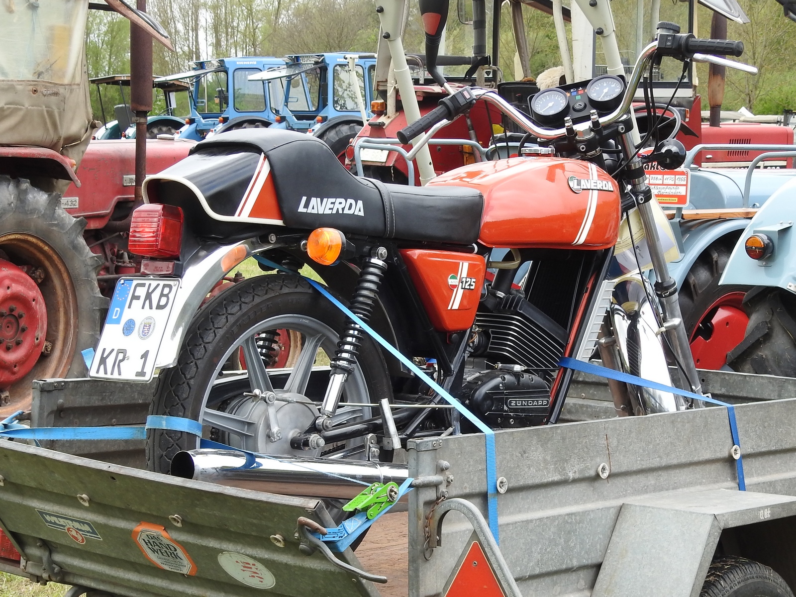FKB KR 1, Laverda 125 