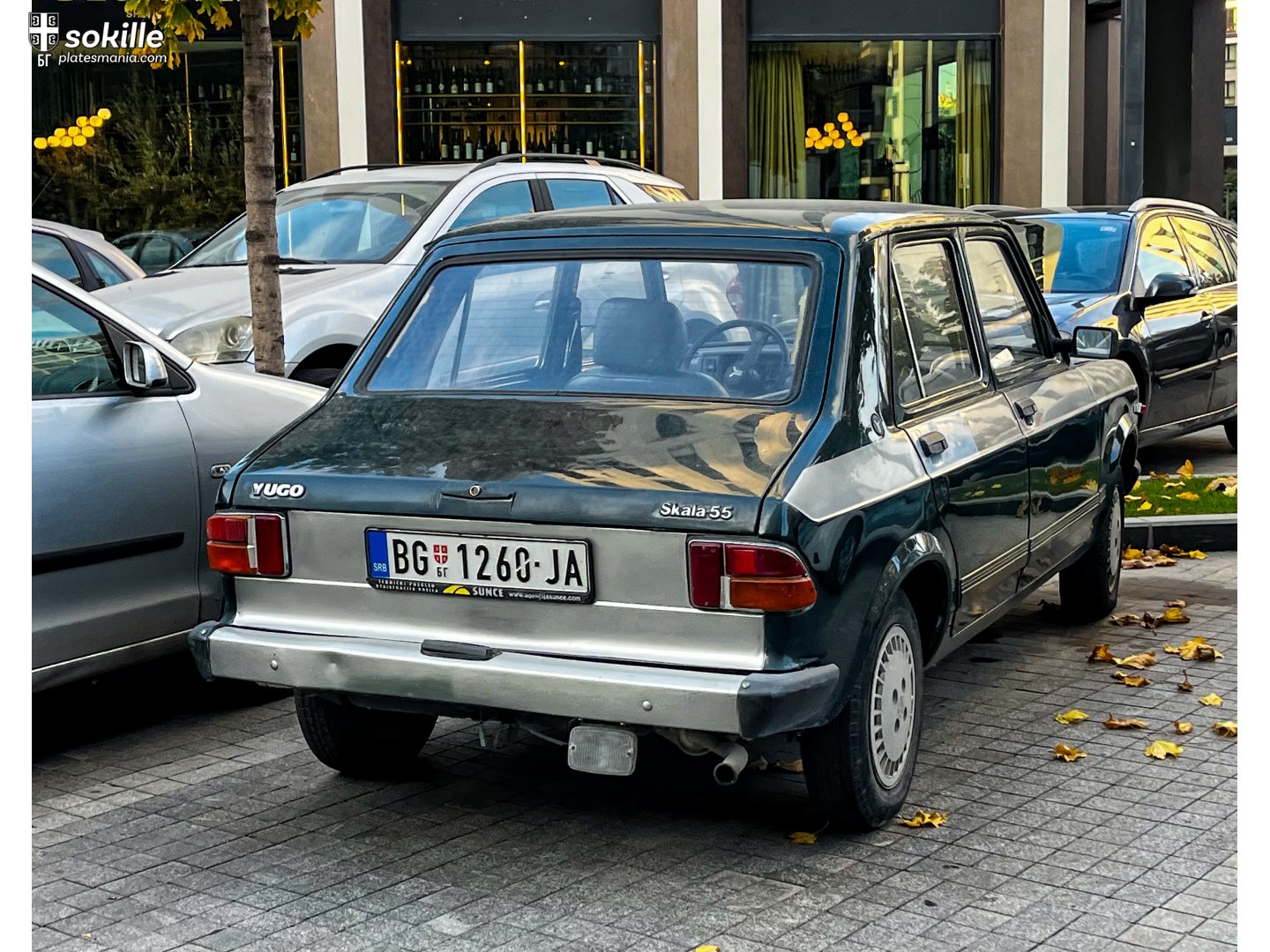 BG 1260-JA, Zastava Skala 101/Confort/55, (1100, Yugo 55 – Global-market), 1979–2008