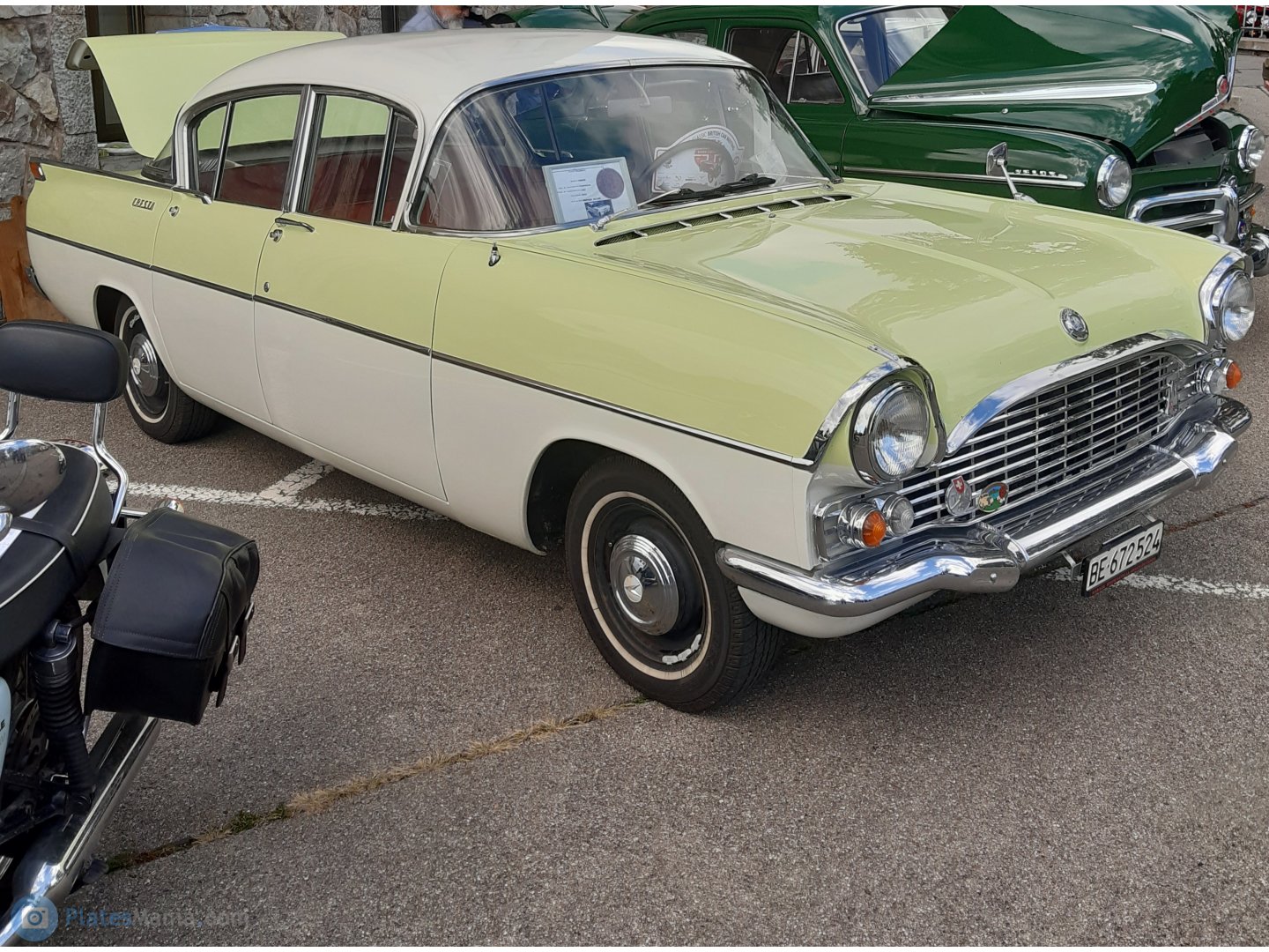 BE 672524, Vauxhall Cresta 2nd gen Saloon (PA), 1957–1962