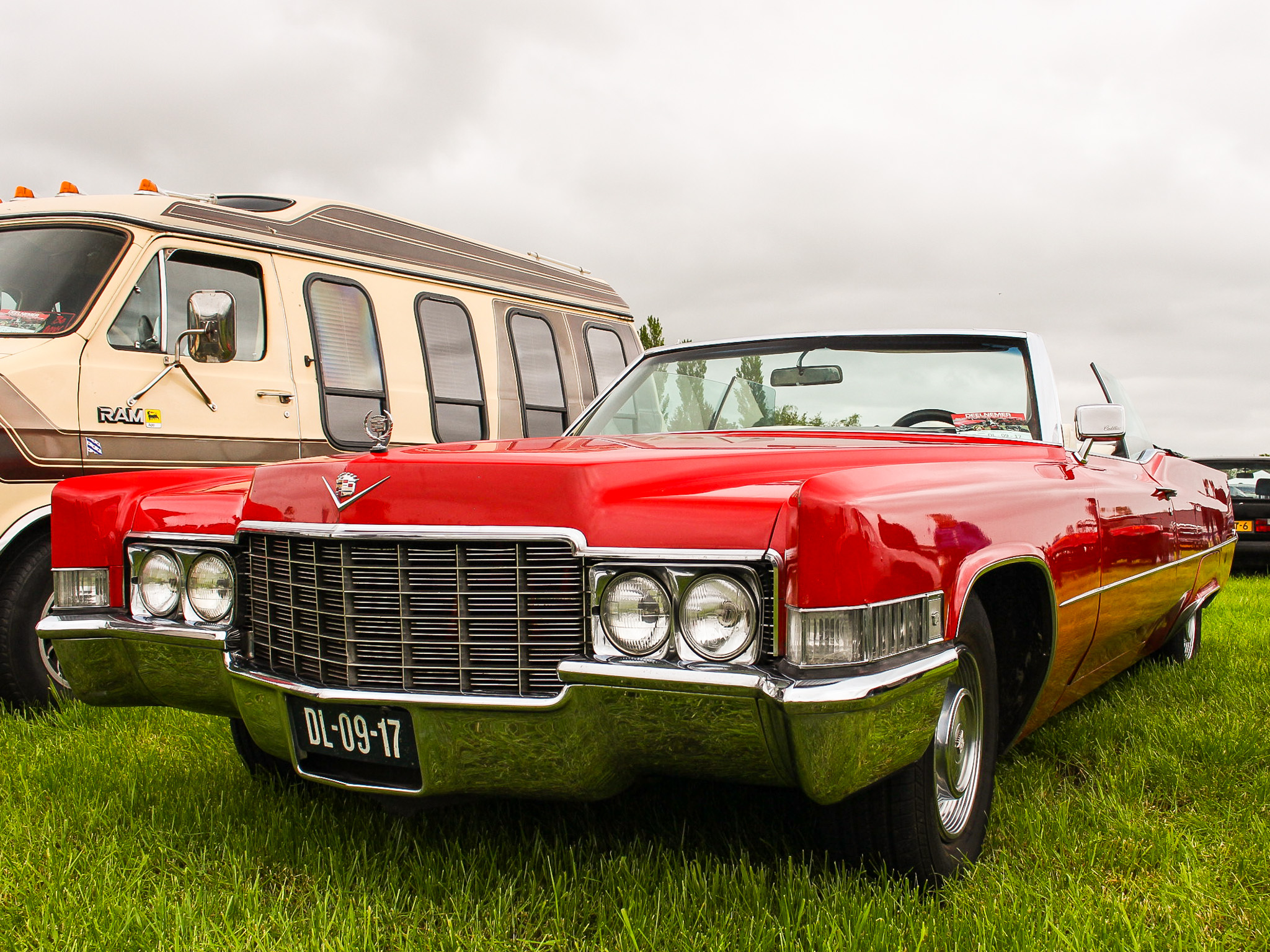 DL-09-17, Cadillac DeVille 3rd gen 1969 2-door Convertible (68367; C-body), 4th facelift, 1968–1969