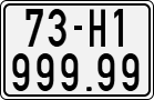 License plate of Vietnam, Motorcycles