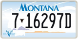 Montana, 1-12345A / 10-1234A
