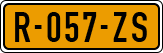 License plate of the Netherlands, Cars