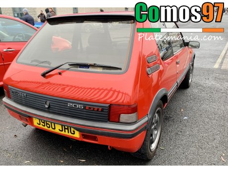 J960 JHG, Peugeot 205