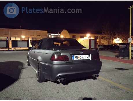 SU 3474 AE, BMW 3 Series