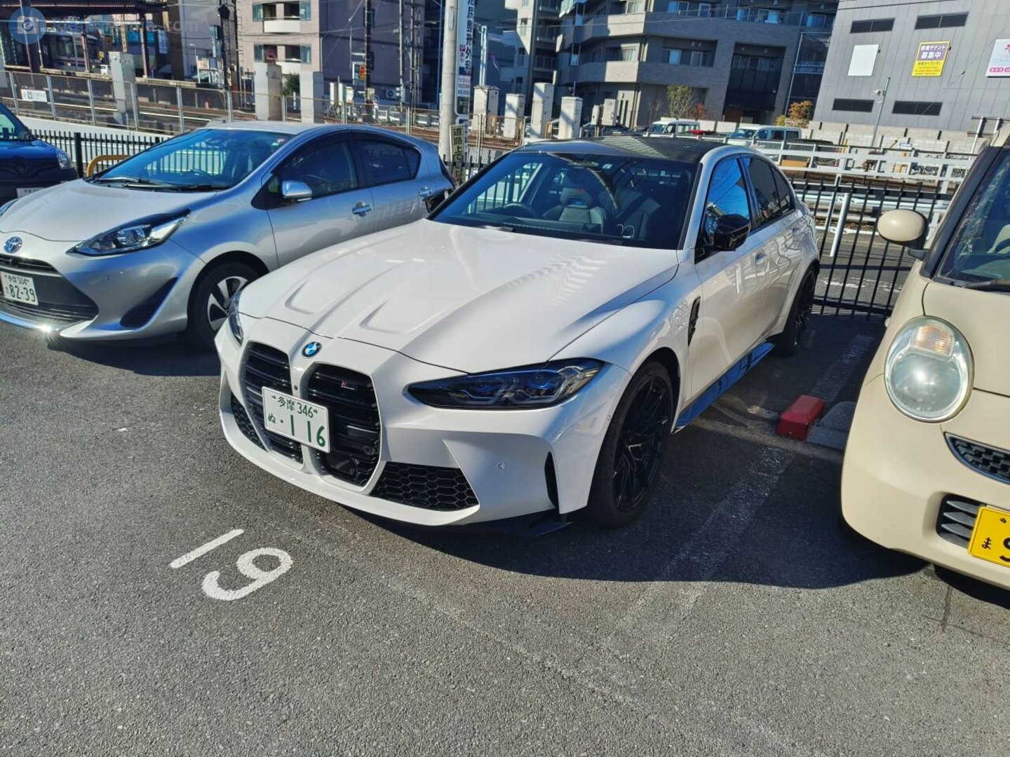 多摩 346 ぬ 116, BMW M3 6th gen Sedan (G80), 2020–