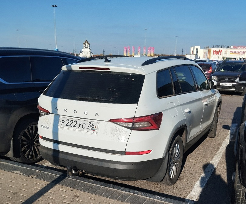 р 222 ус 36, Skoda Kodiaq 1st gen (NS7), 2016–2021