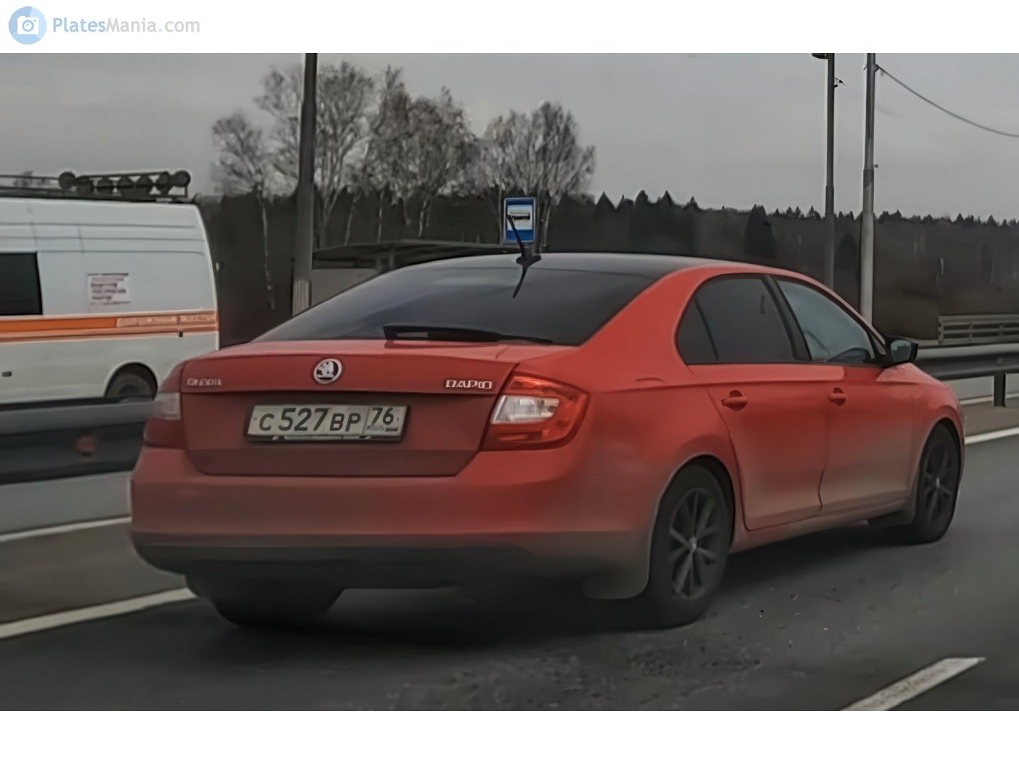 с 527 вр 76, Skoda Rapid Liftback (NH3), 2012–2020