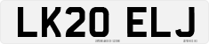 License plate of the United Kingdom, 2001 year system