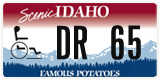 Idaho, Vehicles for disabled persons