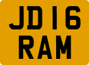 License plate of the United Kingdom, 2001 year system