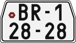 License plate of the Czech Republic, Motorcycles (1960)