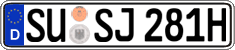 German license plate, Plates for oldtimers (type 