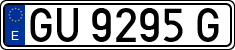 License plates of Spain, 1971 year series