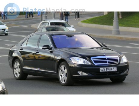 а519мр97, Mercedes-Benz S-Klasse