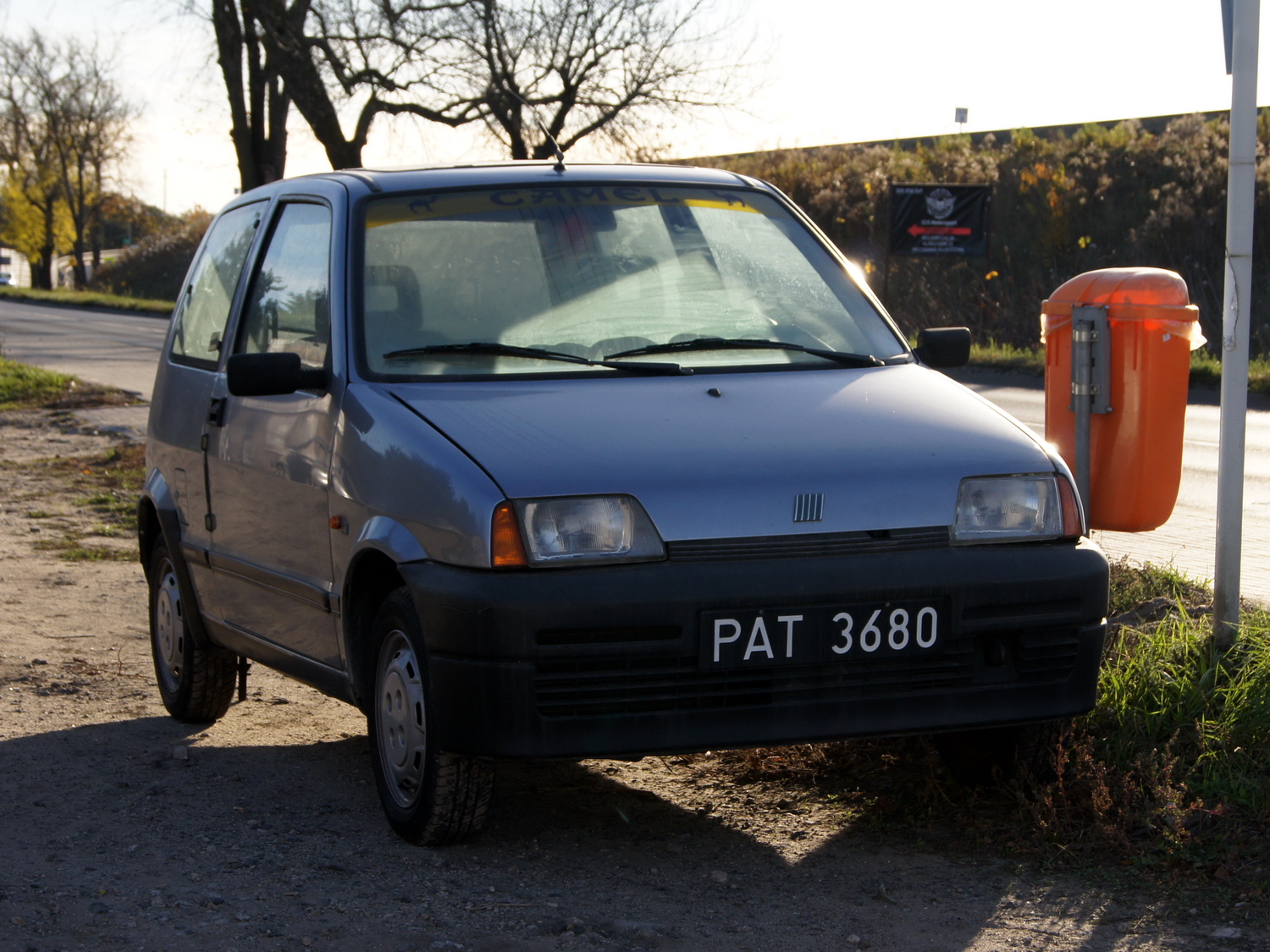 PAT 3680, FIAT Cinquecento 1st gen (170), 1992–1998