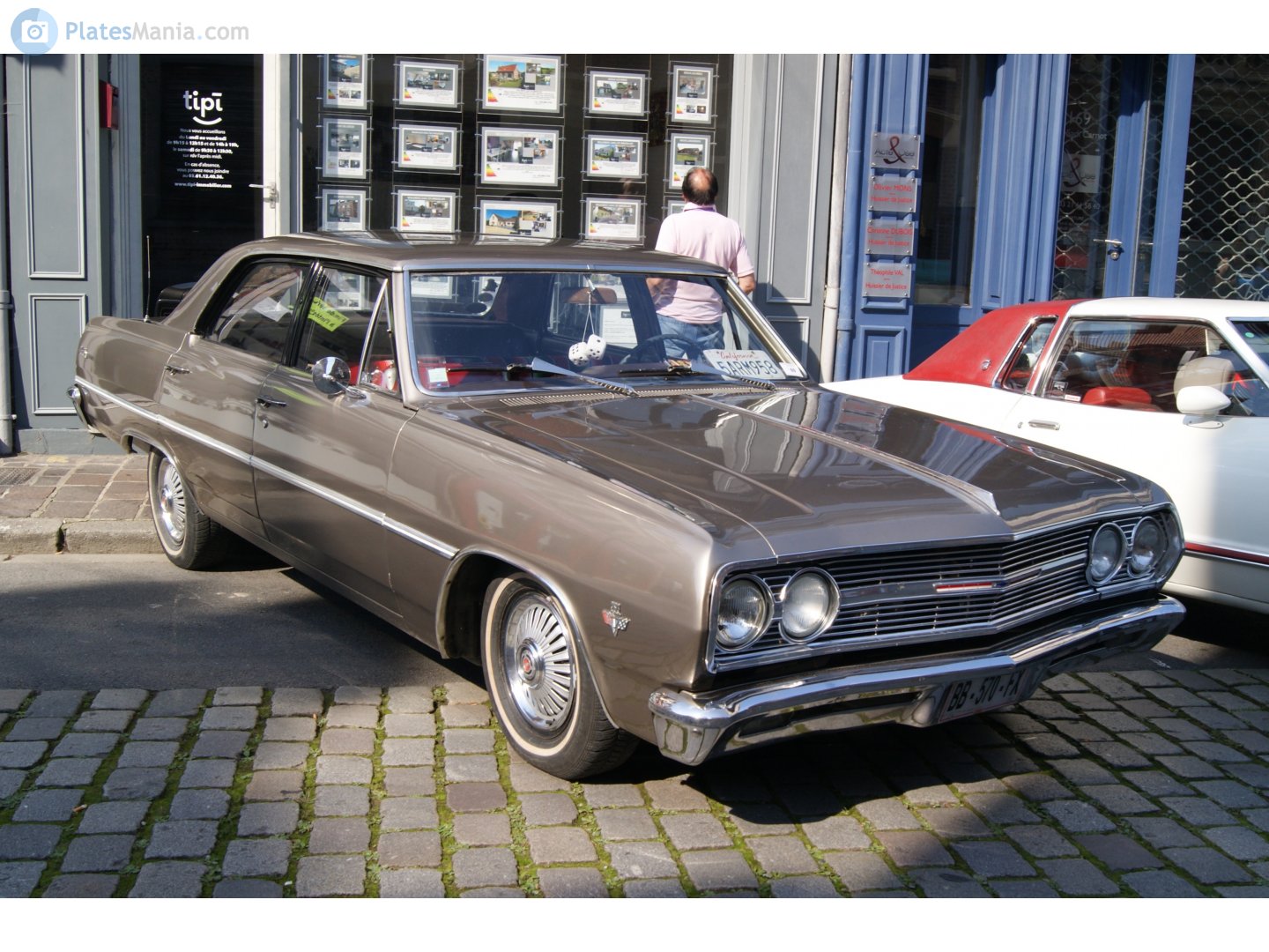 BB-570-FX, Chevrolet Chevelle 1st gen 1965 4-door Sedan (69; A-body), 1st facelift, 1964–1965