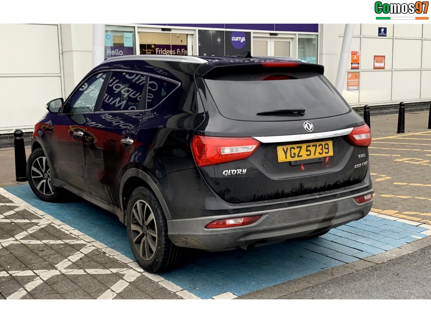 YGZ5739, DFSK (Fengon/Glory/Eagle) 580/G7 1st gen, 2016–