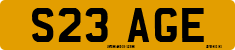 License plate of the United Kingdom, 1983 year system