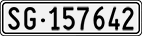 License plate of Switzerland, Cars
