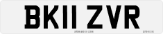 License plate of the United Kingdom, 2001 year system