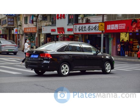 沪A·16666, Volkswagen Santana