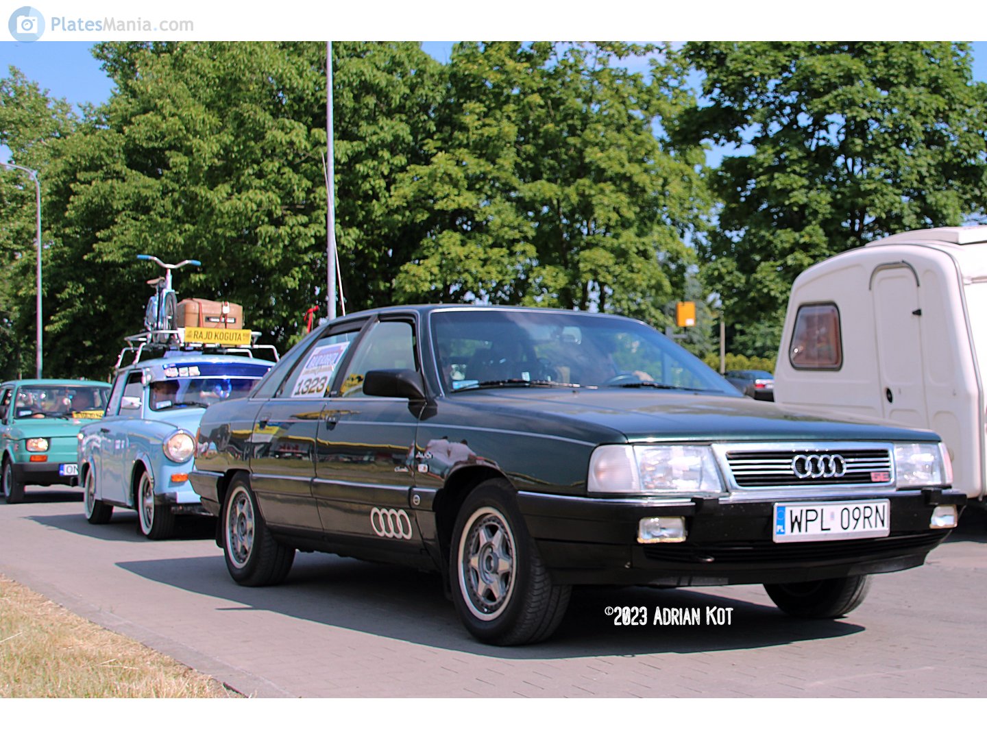 WPL 09RN, Audi 100 3rd gen Sedan (C3/44), 1982–1991