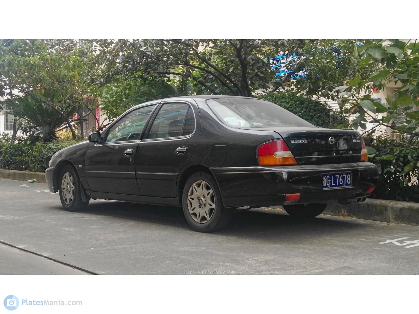 浙G·L7678, Nissan Bluebird 9th gen Sedan (U13; CN-market), 1st facelift, 2001–2003