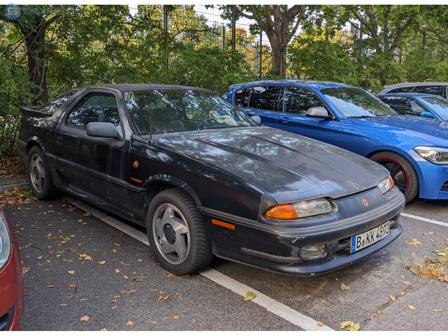 B KK 4892, Chrysler Daytona 1st gen (G-body), facelift, 1991–1993