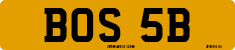 License plate of the United Kingdom, 1963 year system