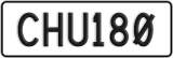 License plate of New Zealand, ABC1(23)