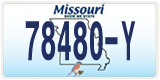 Missouri, Vanity Plates