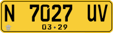 License plate of Indonesia, Commercial vehicles