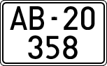 License plates of Spain, 1900 year series