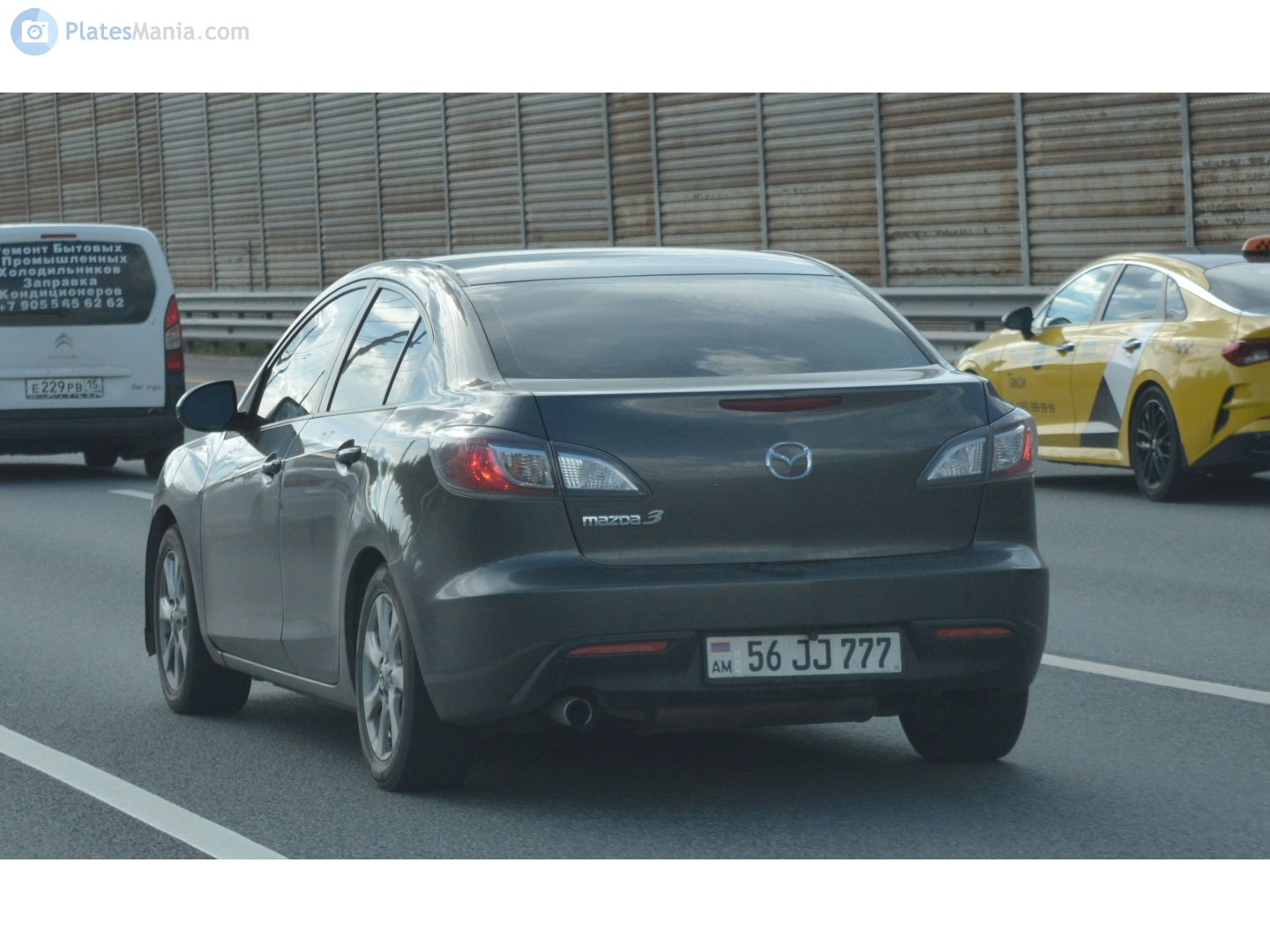56 JJ 777, Mazda 3 2nd gen Sedan (BL), 2009–2013
