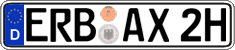 German license plate, Plates for oldtimers (type 