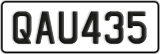 License plate of New Zealand, ABC1(23)