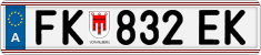 License plate of Austria, Regular plates