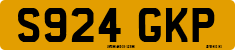 License plate of the United Kingdom, 1983 year system