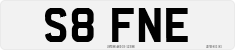 License plate of the United Kingdom, 1983 year system