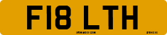 License plate of the United Kingdom, 1983 year system