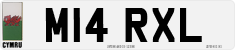 License plate of the United Kingdom, 1983 year system