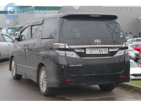 0777AN10, Toyota Vellfire