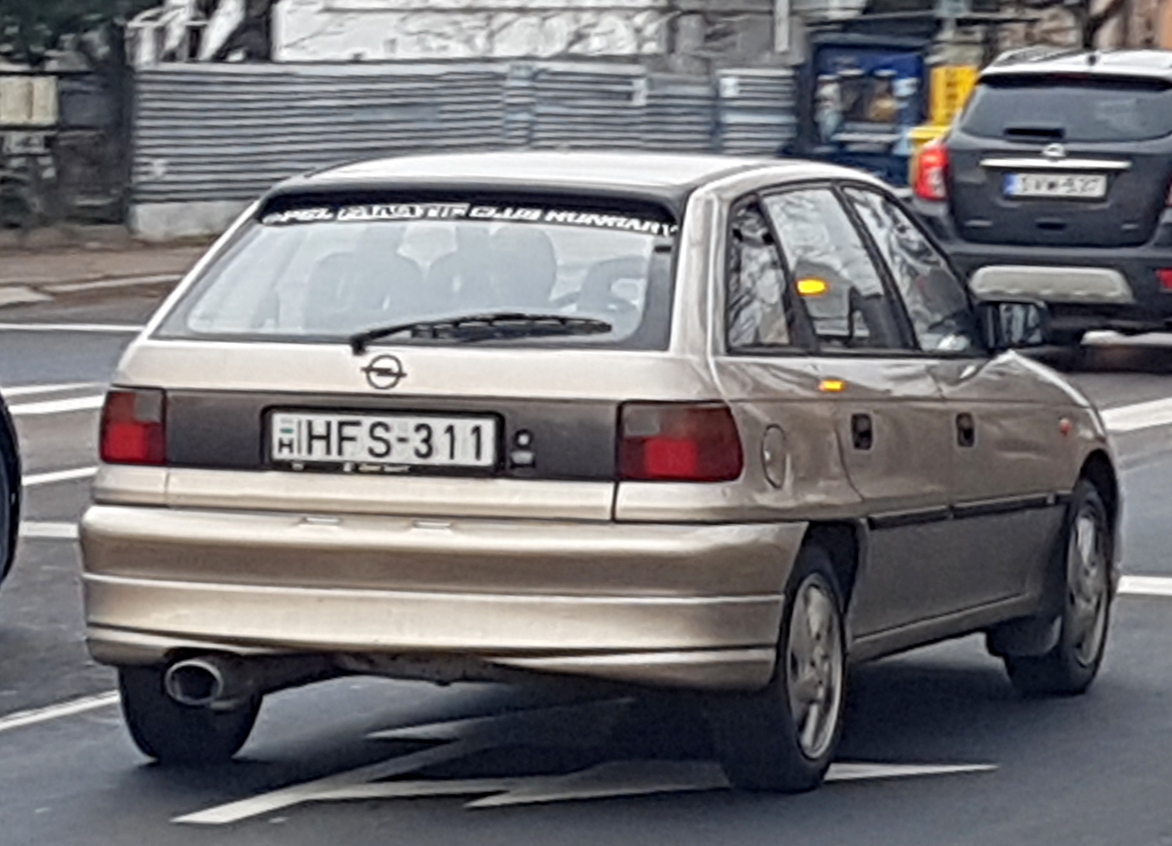 HFS-311, Opel Astra 1st gen 5-door Hatch (F; T92), 1991–1998 (–2002 for Eastern Europe)