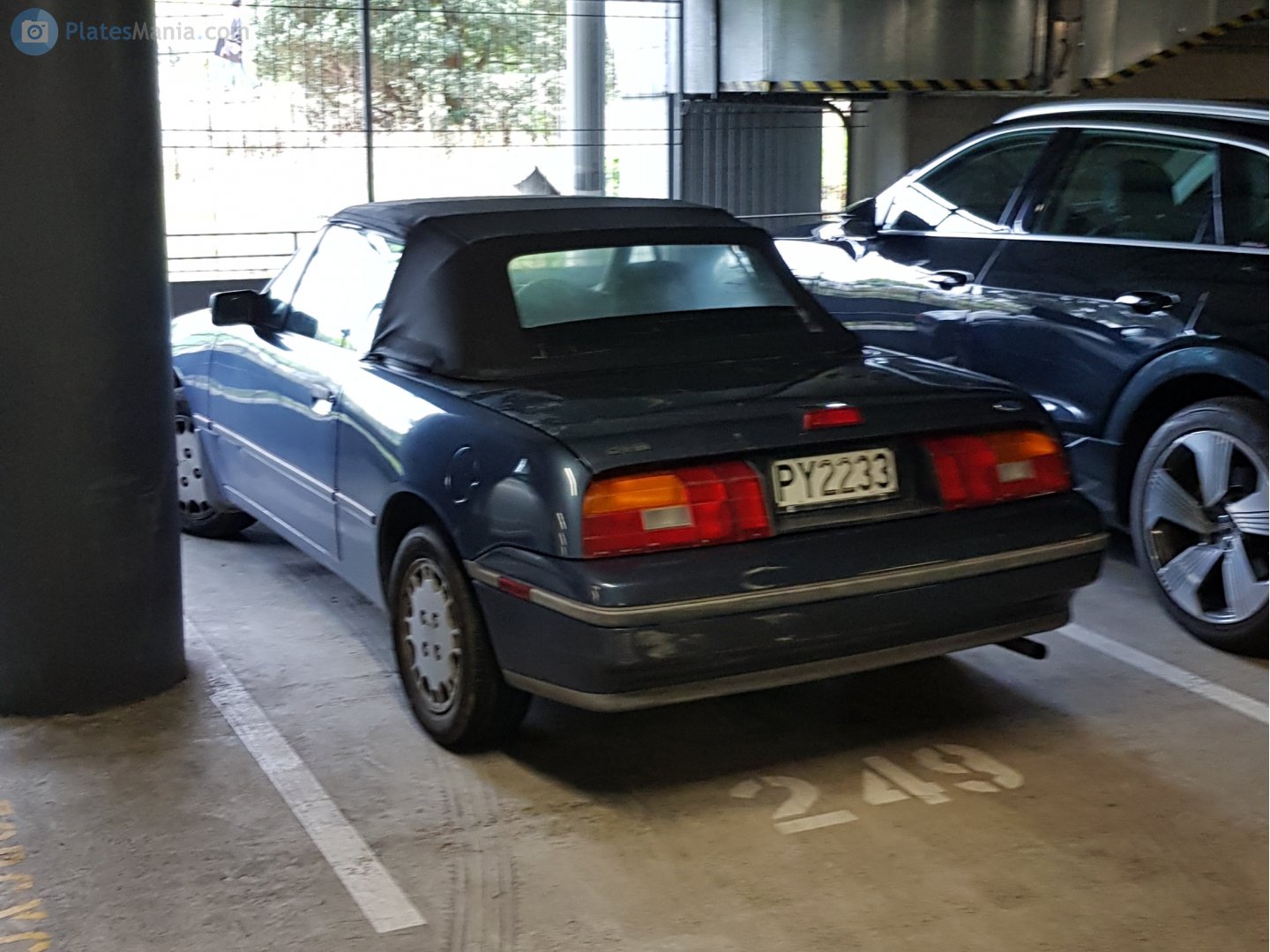 PY2233, Ford Capri (SA30; AU-market), 1989–1994