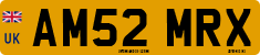 License plate of the United Kingdom, 2001 year system