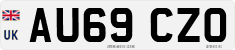 License plate of the United Kingdom, 2001 year system