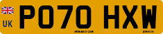 License plate of the United Kingdom, 2001 year system