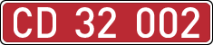 License plates of Spain, Diplomatic