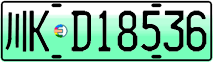 License plate of China, Electric vehicles